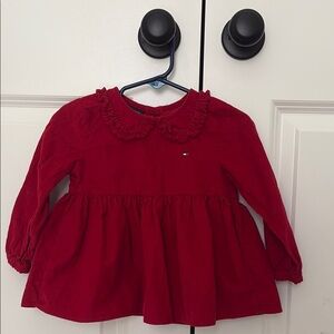 Tommy Hilfiger Toddler/Baby Red Long Sleeve Dress